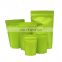 Sale Of Frosted Matte Black Tea Stand Up Aluminum Foil Zipper Zip Lock Pouch Package Bags For Storage Food
