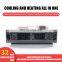 Universal A/C Add-On Under Dash Evaporator Assembly Unit Air Conditioner Heater 24V 12V Mini Bus Truck Van Street Red Rod