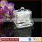 clear acrylic cotton swab bottle plastic container for cotton