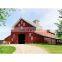 Modern stable projects ready made prefabricated light steel structure frame low cost cowshed