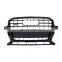 Front hood grille for Audi Q5 RSQ5 2013-2018 chrome black silver front new SQ5 grill mesh front bumper grille