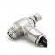 Choke valve Air Flow Speed Control Valve Stainless steel pneumatic throttle valve