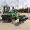 4wd hydrostatic transmission front loader with 3 cylinders engine , mini wheel loader