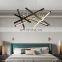Modern Round Tree Branch Chandeliers Simple Living Room Restaurant Exhibition Hall LED Pendant Light