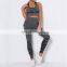 Women 2 Pieces Gym Fitness Sets Sports Bra Legging Yoga Set Ladies Athletic Wear Long Sleeve Yoga Sets