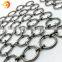 Metal Ring Mesh Architectural Brass Color Metal Mesh