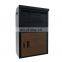 High Quality Cast Iron Wall Mounted Letterbox Post Box With Lock Commercial