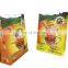 Customized flat bottom aluminum foil coffee bag laminated plastic bag