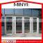 aluminum frame design office entry door for commerical with door closer