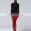 Special design see through look pullover collar sexy knitwear for Fashion leads