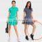 Plus Size Cool Fabric Quick Dry Polo Shirt And 2-In-1 Mini Skirt Golf Tennis Sports Suit Set Outdoor Fitness Clothes Yoga Outfit