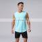 New Fashion Solid Sleeveless Sports Tank Top Custom Men's Basketball Running Training Fitness Gym Vests Shirt