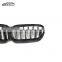 G30 F90 M5 LCI Forged Carbon Dual Slat Front Bumper Grille Front Grill For BMW 5 Series G30 F90 LCI