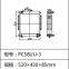 high quality Aluminium radiator core radiator machine PC58UU-3 for excavator cooling system radiator