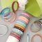 Motivational Quote Love Powder Assorted Colors Silicone Wristbands