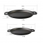 High Quality Cast Iron Vegetable Oil Fry Pan Grill Pan Pizza Pan With Two Handles Best Price