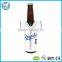 single bottle neoprene wine tote bag with custom logo