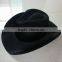 In stock Black cheap cowboy hat felt wide brim Crushable wool Felt Hat for men cowboy hat adult size 58cm