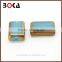 // fashion crystal gemstone golden border design crystal // stone shoes ornament glass stones //