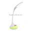 CE ROHS certified passed led flexible table lamp with battery