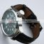 MR025 Brand New Green face Design mens man analog army military sport leatcher watch