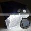 Quality goods 12 led solar human body induction lamp solar wall lamp solar garden lamp triangle shape led light