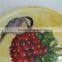 high quality printing 10" round shape melamine dinner plates