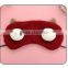 Funny flannel goggle-eyed sleeping eye mask