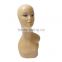 New Arrival Plastic Mannequin Doll Head head And Shoulders Mannequin Faceless Head Mannequin For Hat                        
                                                Quality Choice