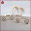 Mystic Adjustable Bangle Sun Flower White Solar Quartz Jewelry