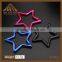 Fashion metal carabiner hook star shape