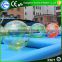 PVC inflatable water soluble golf ball floating jumbo water ball for sale