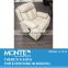 french alibaba white leather recliner sofa