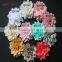 7cm Soft Chiffon Layered Fabric Flower,Chiffon Lotus Flower For Hair Bow
