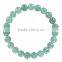 Fashion Charm Bangle Latest Design Daily Wear Bangle 8 mm 7.5 Inch Green Aventurine Gemstone Bracelet