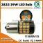 2016 NEW LED Amber/yellow Light 2835-39W 1156 BA15S BAU15S High Power LED Bulb