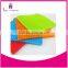 square shaped honey comb silicone mats