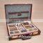 New arriving 72pcs stainless steel flatware with leather box