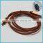 3ft nylon braided usb cable micro usb to mini din cable for iphone charger usb cable