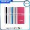 Facotry Direct Best Price Leather Fast Charge Power Bank 4000mah Mobile Battery