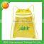 Custom promotional cheap clear drawstring bag