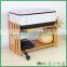 FB6-2027 kitchen Storage Rack full bamboo rack eco-friendly