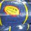 wholesale fabric mesh tarpaulin PP sliver/blue eyelet triangle plastic rope waterproof sunscreen manufacture directly hot sell