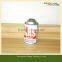 High pressure straight tinplate aerosol spray can for butane gas packaging