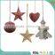 Hanging Ball Star Heart Custom Design Metal Xmas Ornament