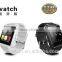 Smart watch phone for Android cell phone, 3G SIM card supported double bluetooth watch with camera