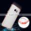 Transparent clear PC+TPU case phone housing For samsung galaxy S7
