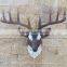 China Factory Wholesale wall mounted resin artificial deer head Christmas wall decoration                        
                                                Quality Choice