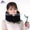 Inflatable neck traction for neck stiffness