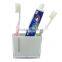 newest design white retangular plastic tooth brush holder